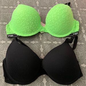 Victoria Secret Pink Push Up Bras💕
